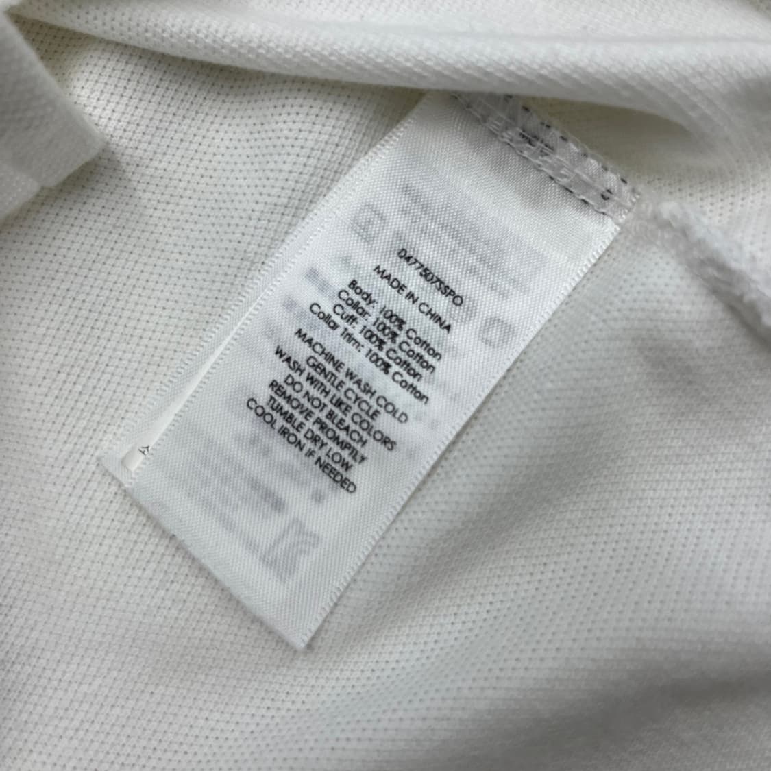 폴로 랄프로렌 핑크 빅포니 화이트 pk 반팔 M 상품이미지6