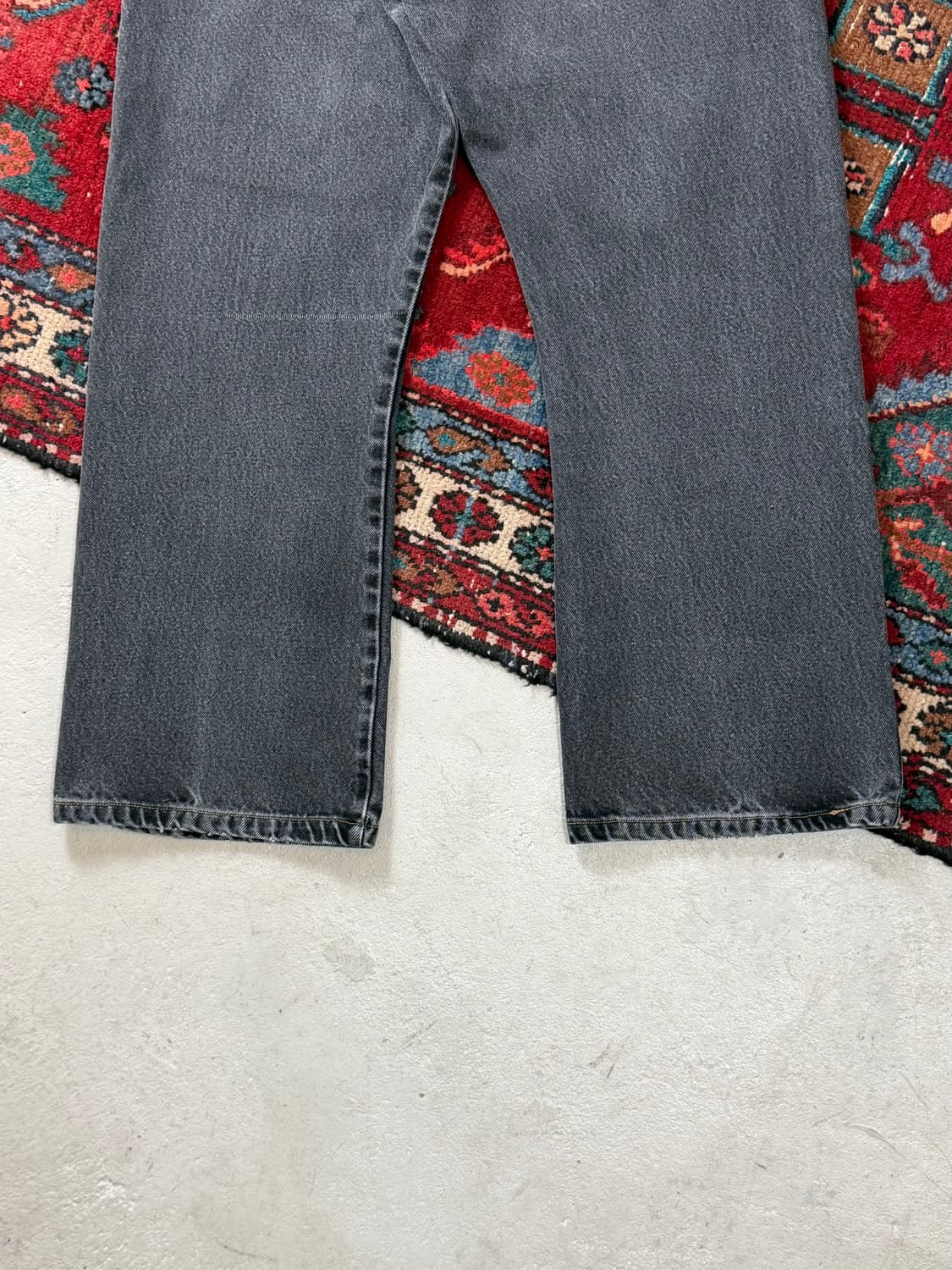 00's 빈티지 리바이스 517 블랙 부츠컷 리바이스 플레어진 상품이미지9