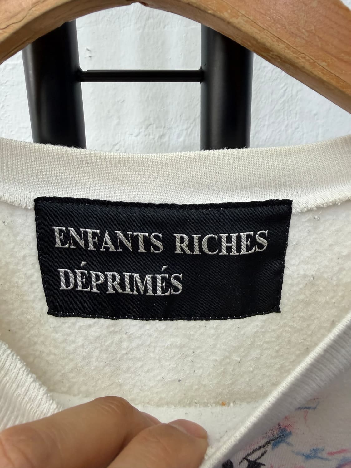 정품) 앙팡리쉬 데프리메 여성 흰색 맨투맨 S 상품이미지9