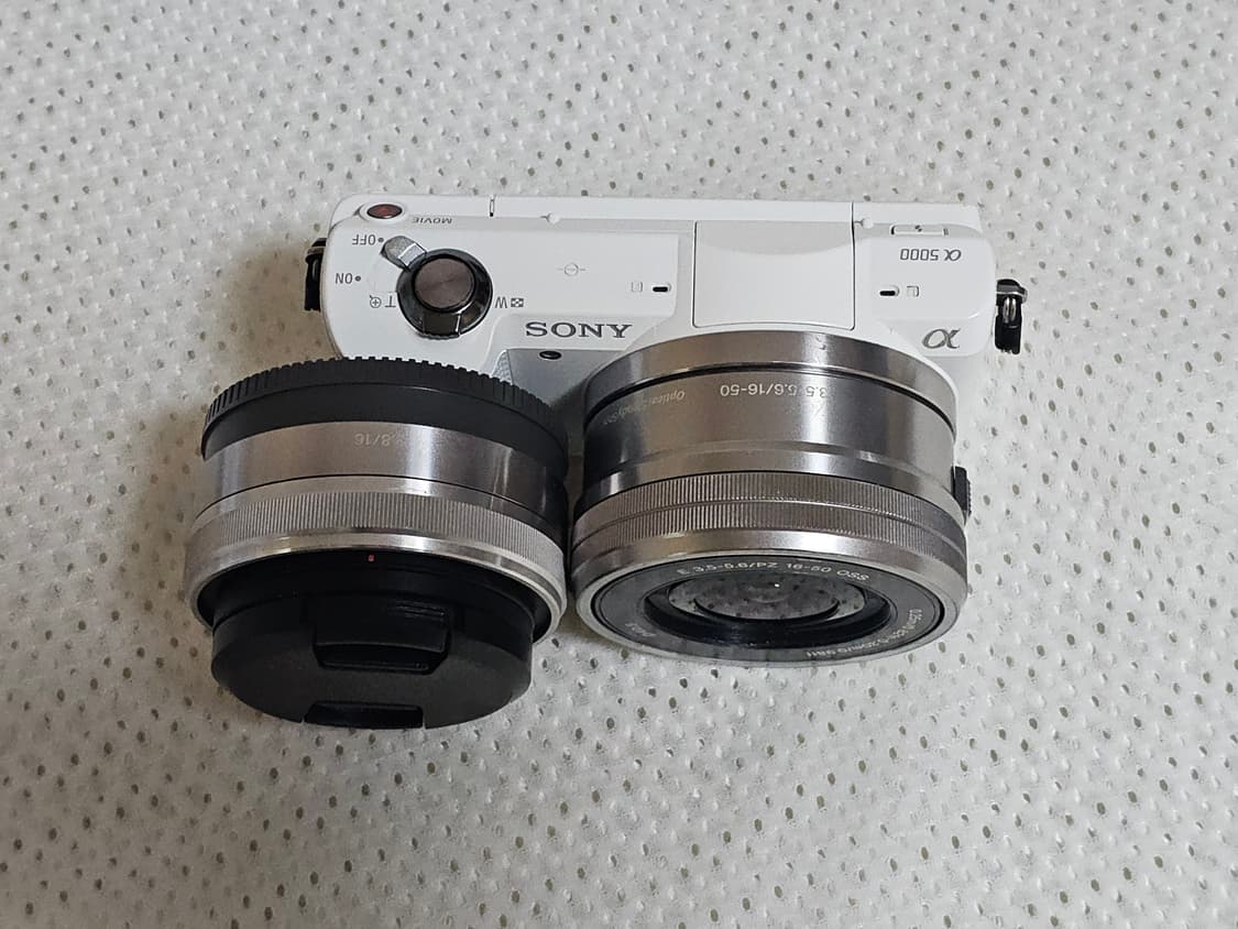 소니 a5000 미러리스 카메라 + 2렌즈 세트 상품이미지7