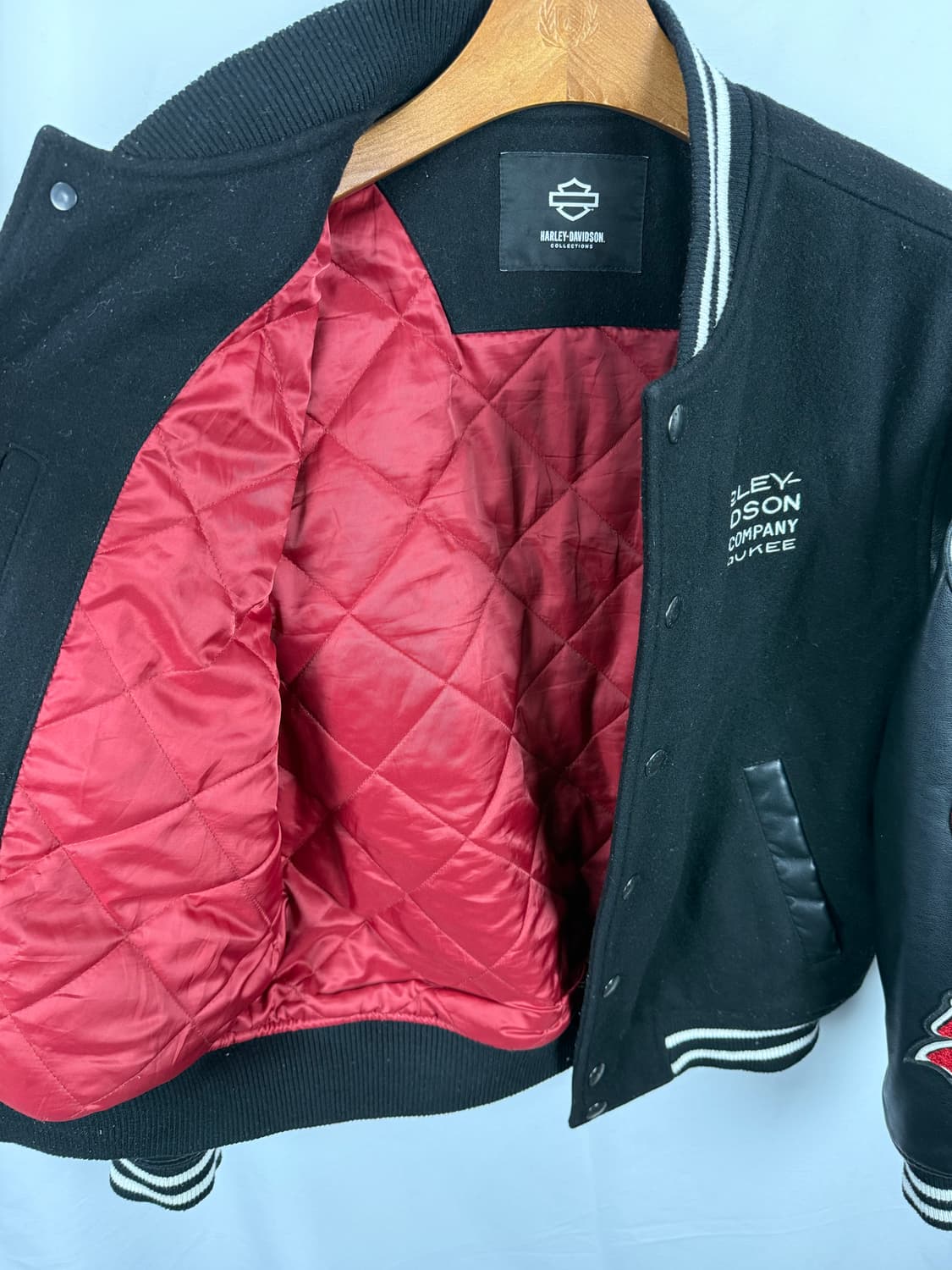 할리데이비슨 멀티패치 스타디움 바시티 자켓 S 상품이미지3