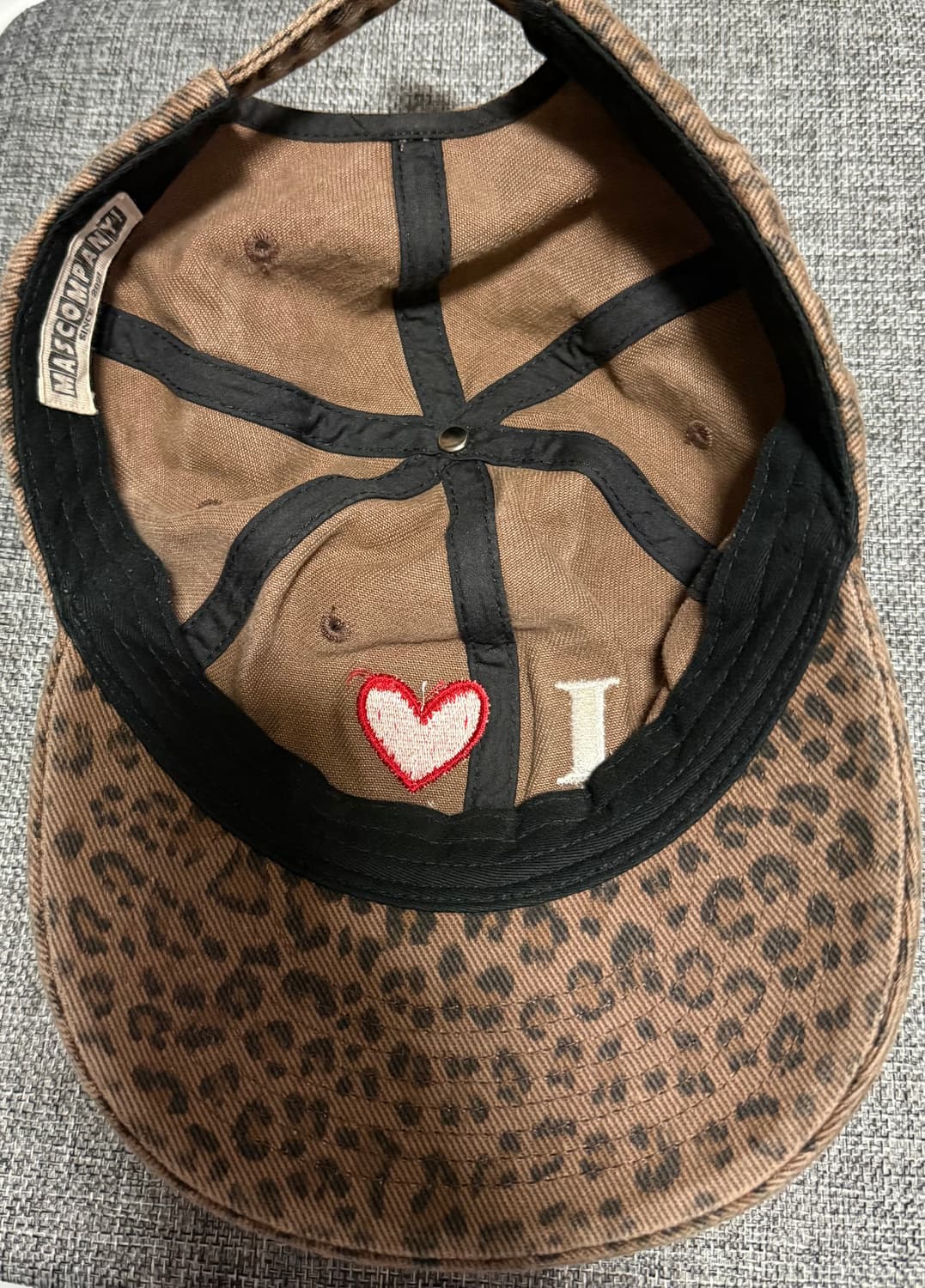 마스컴퍼니 love my belly leopard cap 상품이미지2