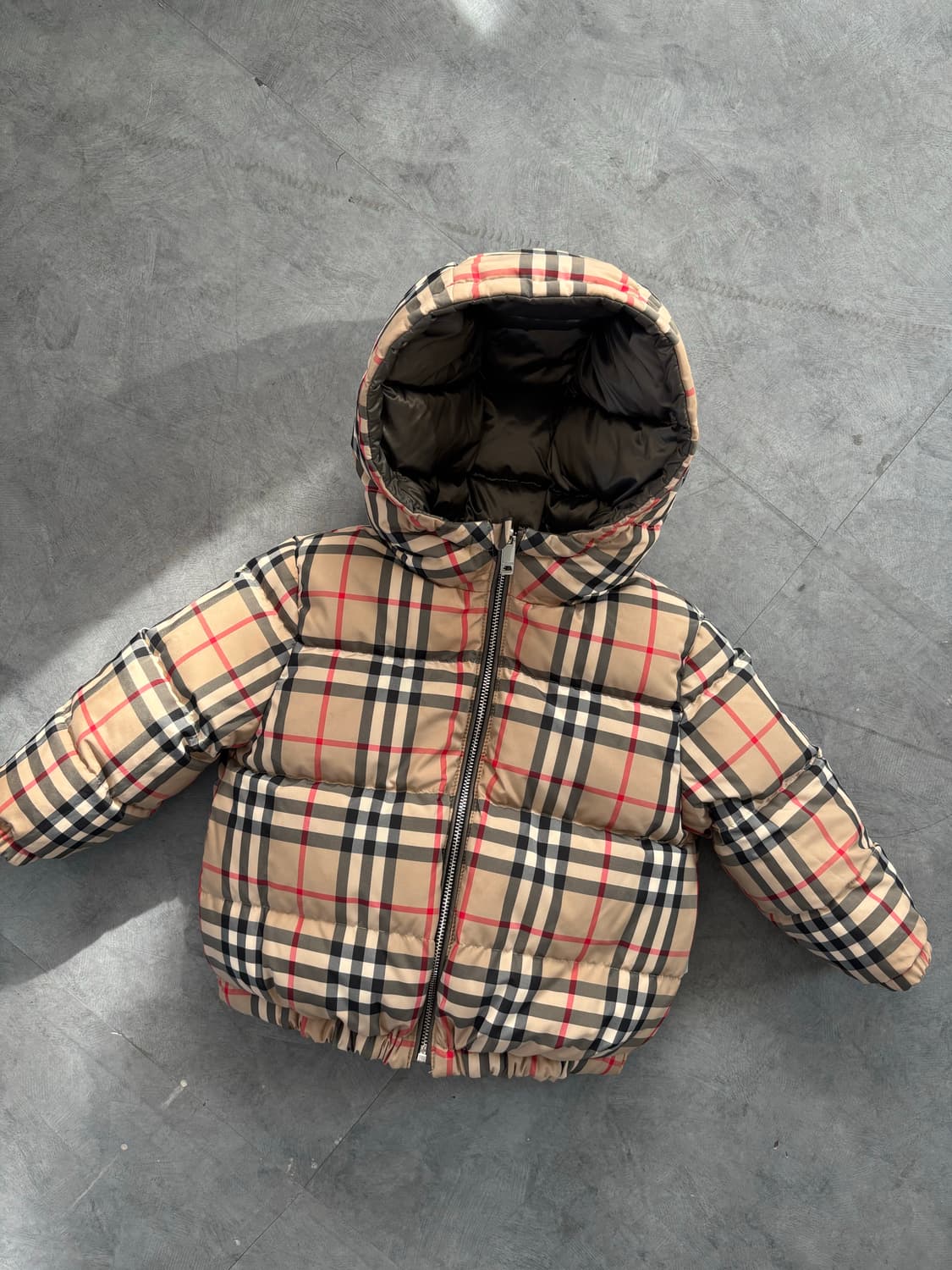 Burberry 버버리 키즈 리버서블 다운 패딩 자켓 상품이미지6