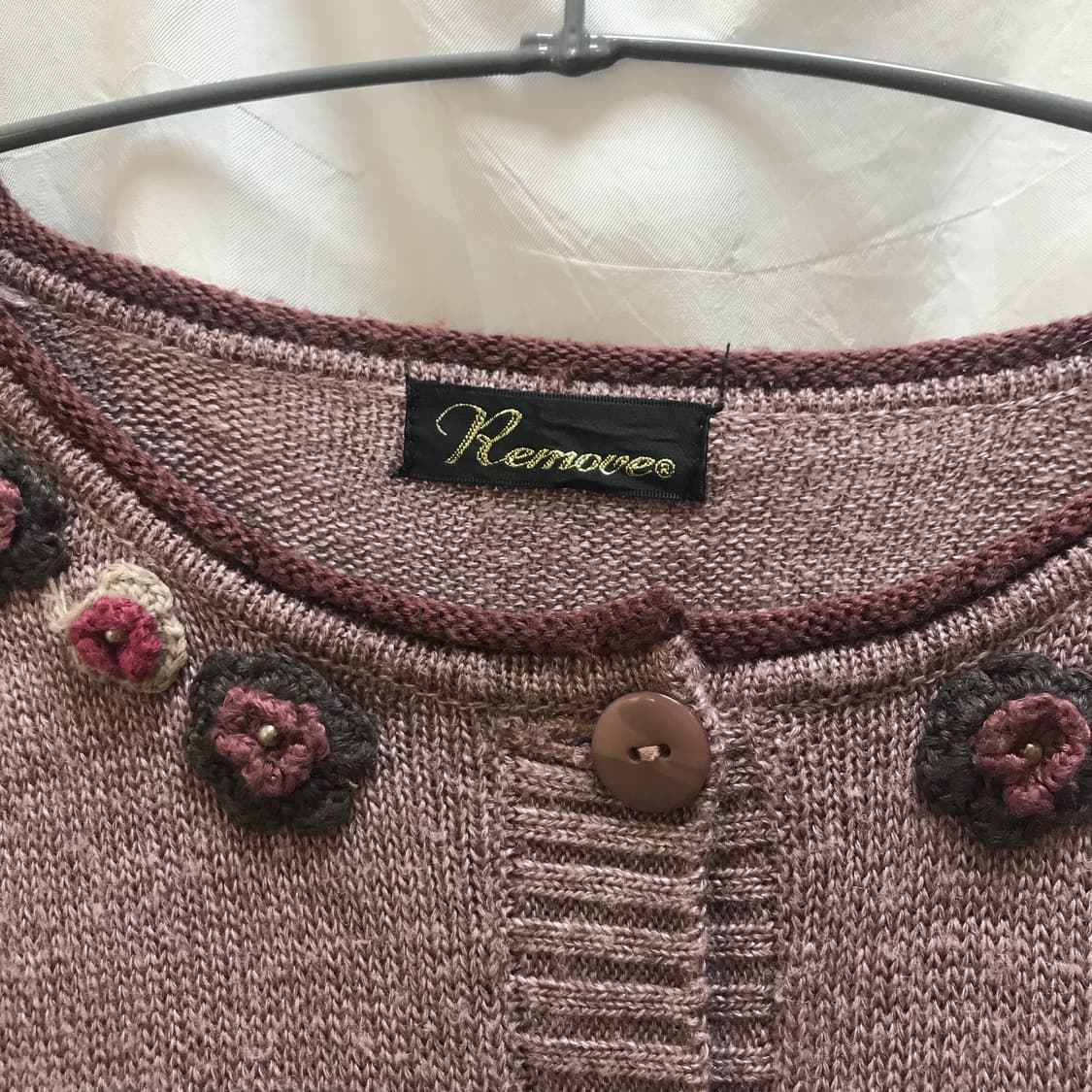 JPN Vintage 하구미 모리걸 페어리 니트 블라우스 상품이미지6