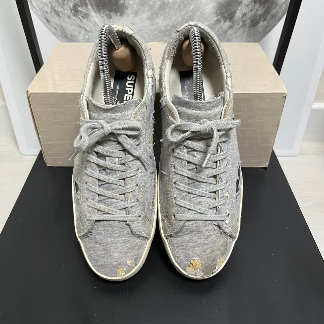 정품 39) 골든구스 빈티지 디스트로이 스니커즈 250~255 상품이미지3