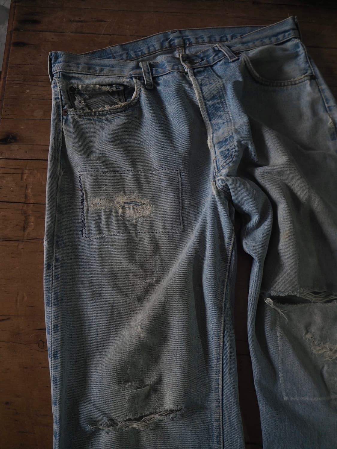 1980's Levi's 66 late 501 selvage denim 상품이미지2