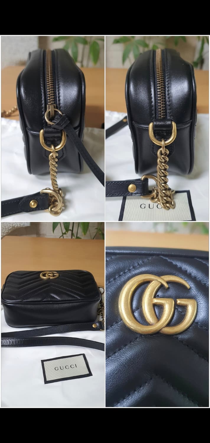 구찌 마몽 마틀라세 크로스백/숄더백 정품S급(감정O) 상품이미지9