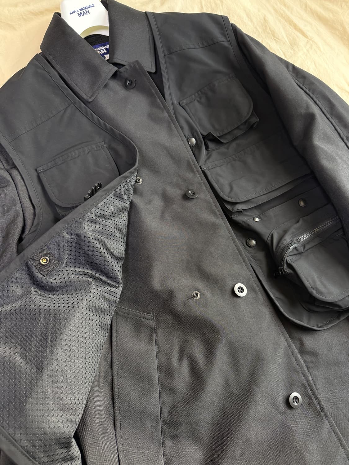 준야와타나베 유틸리티 멀티포켓자켓 L 상품이미지6