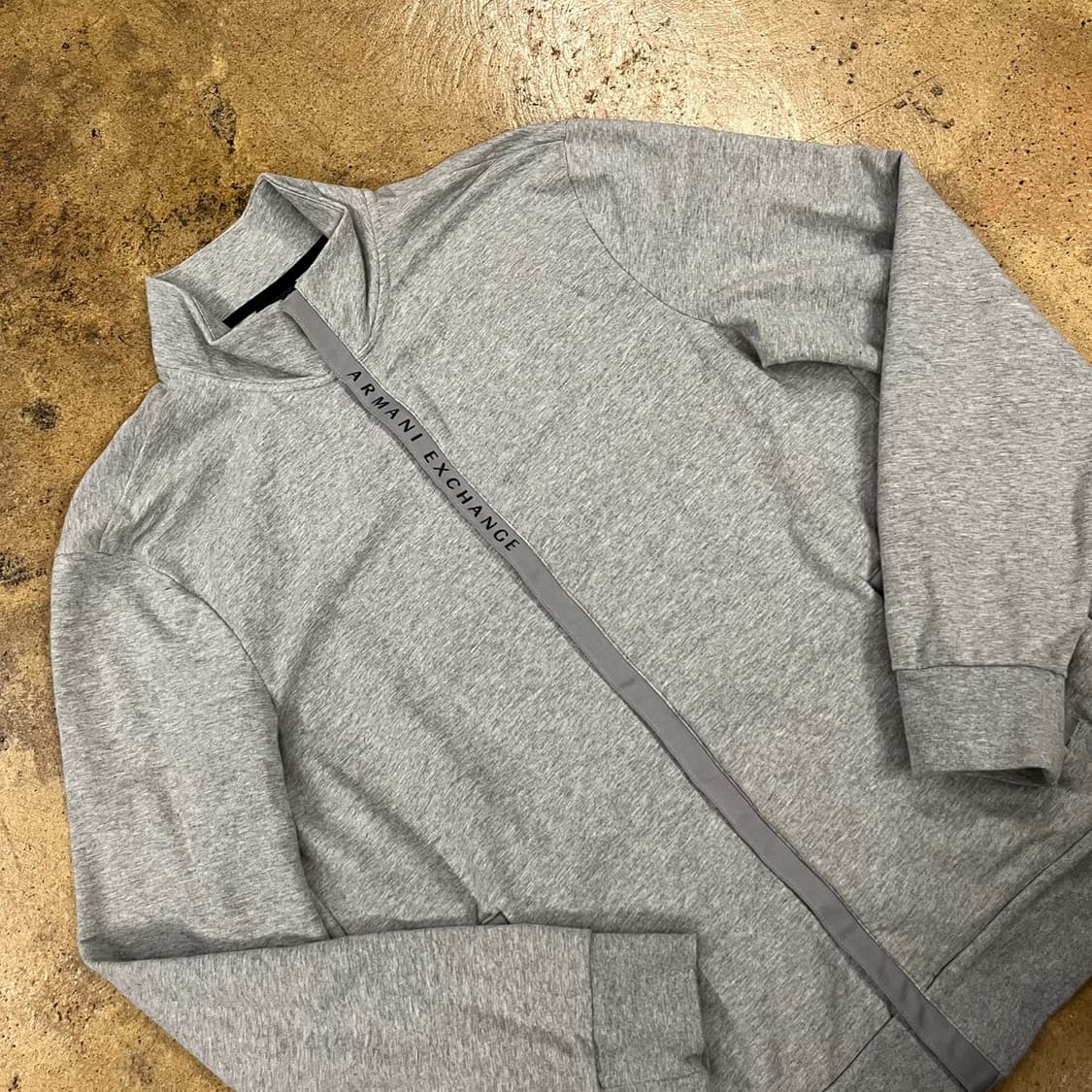 [정품/L] 아르마니 익스체인지 그레이 집업 b12 상품이미지1