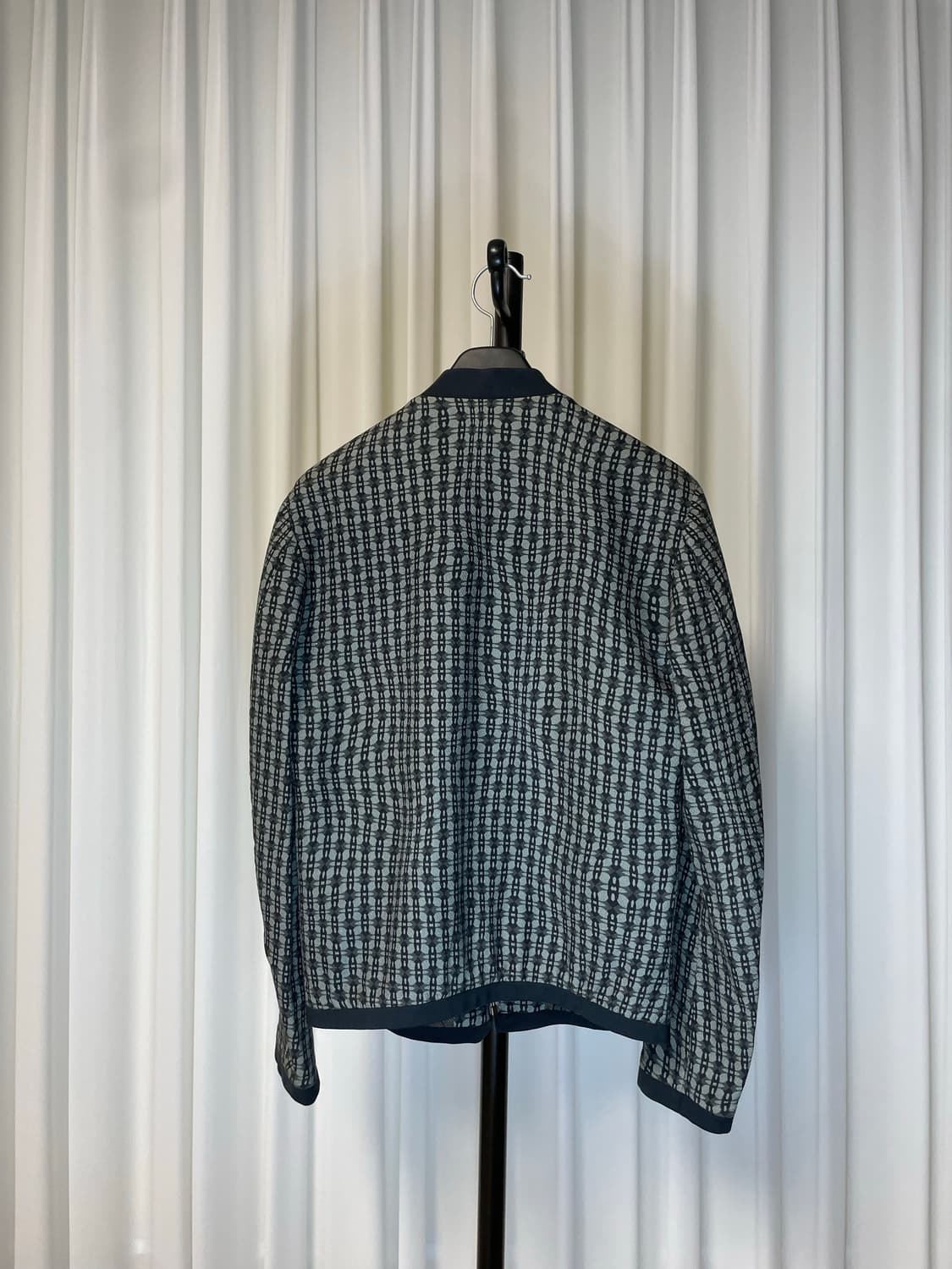 돌체앤가바나 체크 패턴 봄버 자켓 상품이미지2