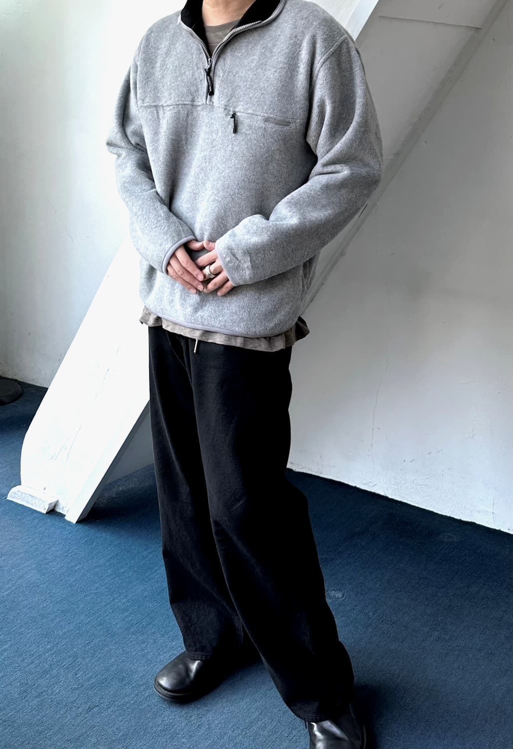 Utility fleece zip design P/O 상품이미지3