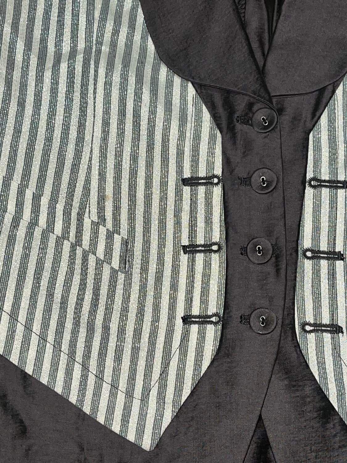 Y2k geek Vest 상품이미지3