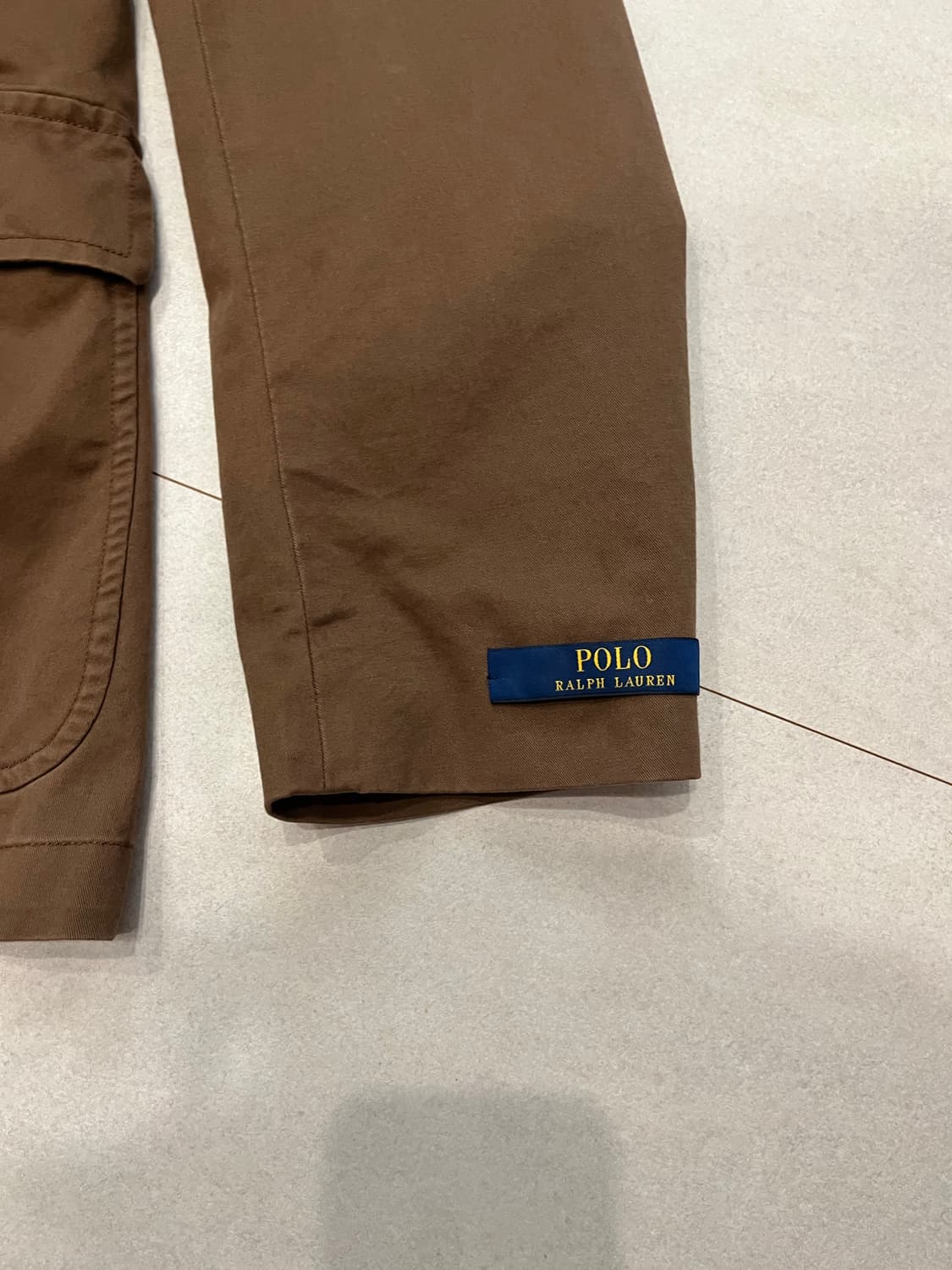 폴로 브라운 코튼 자켓 XL 상품이미지3