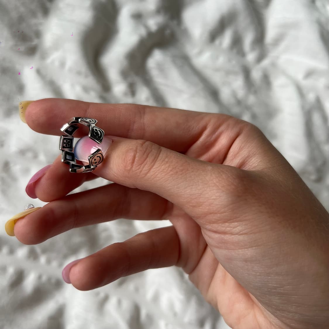 💫 굿럭 실버 반지 상품이미지6