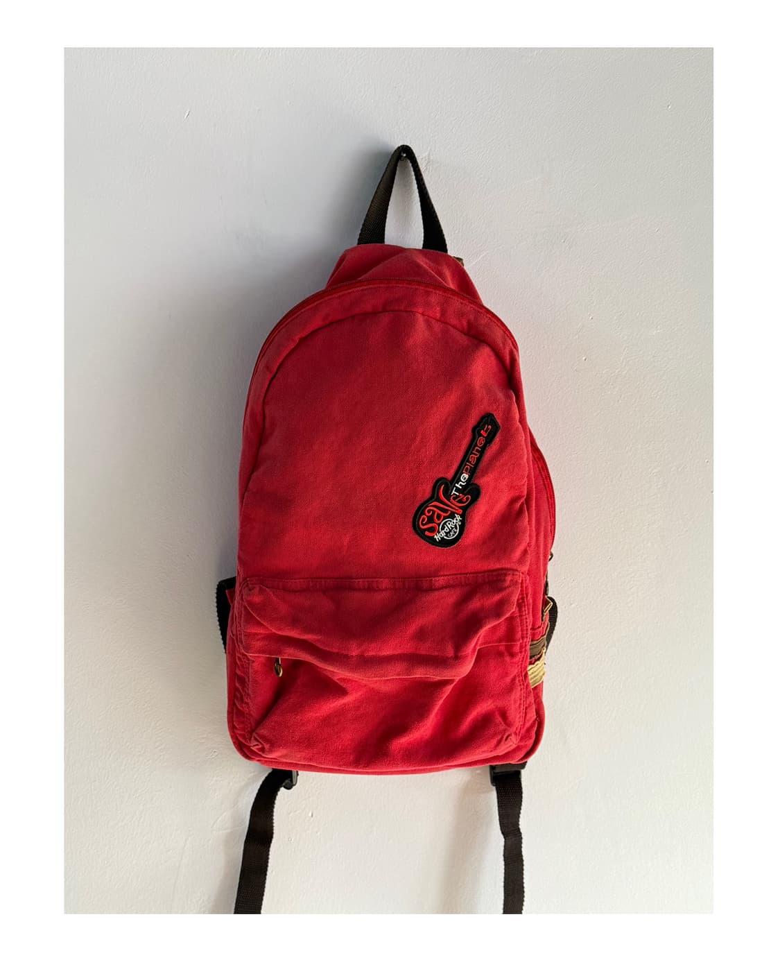 일본빈티지 / Hard Rock CAFE 레드백팩 상품이미지3