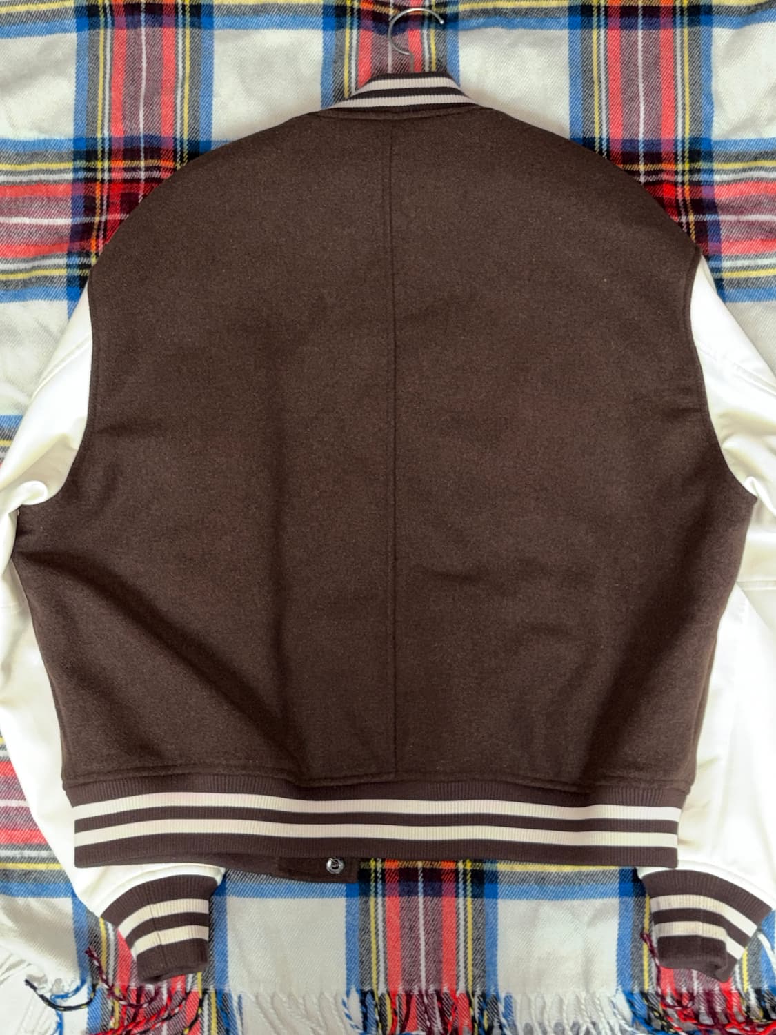 코드그라피 CGP | 레더 배색 바시티 M 상품이미지2