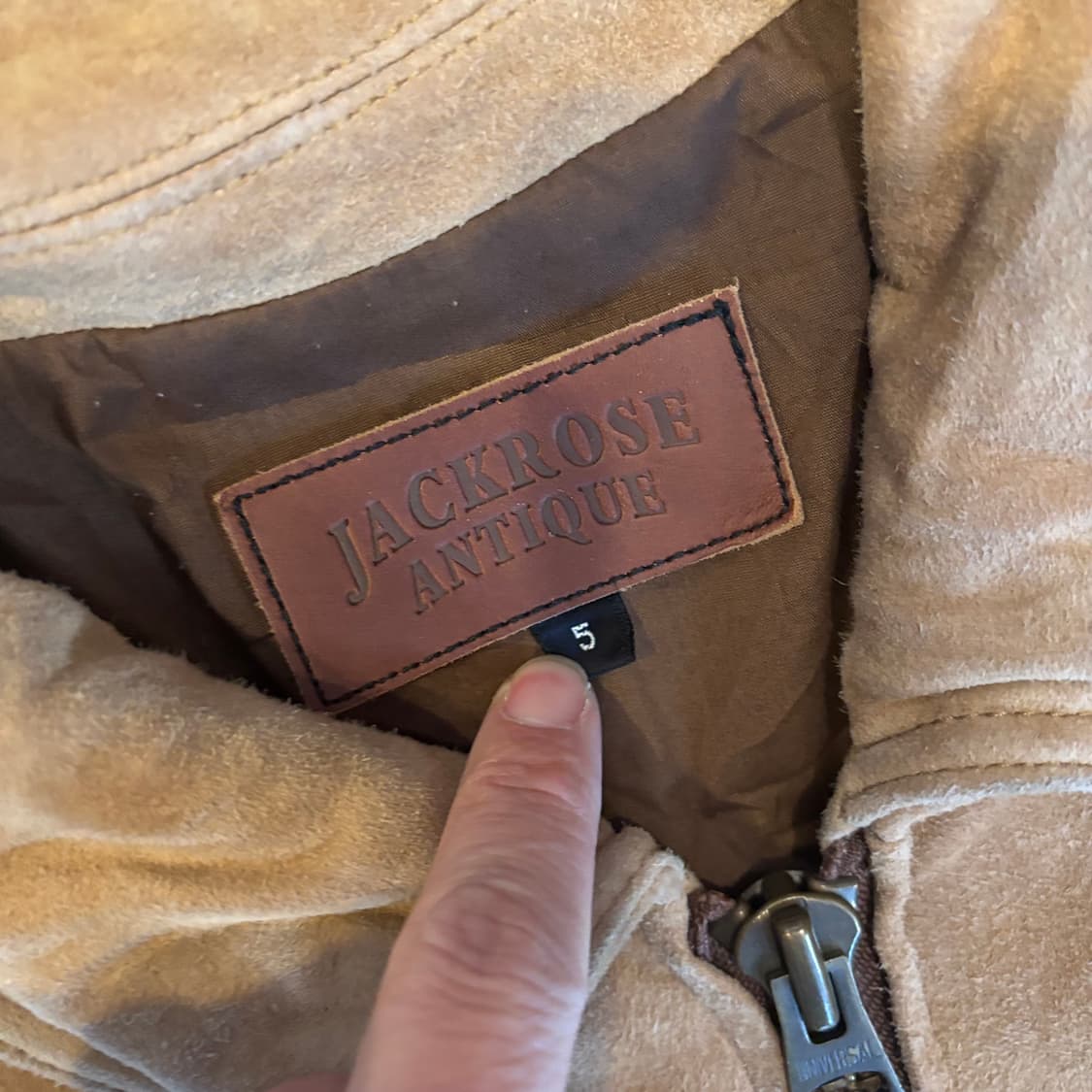 일본 잭로즈 스웨이드 싱글 라이더 자켓 상품이미지3