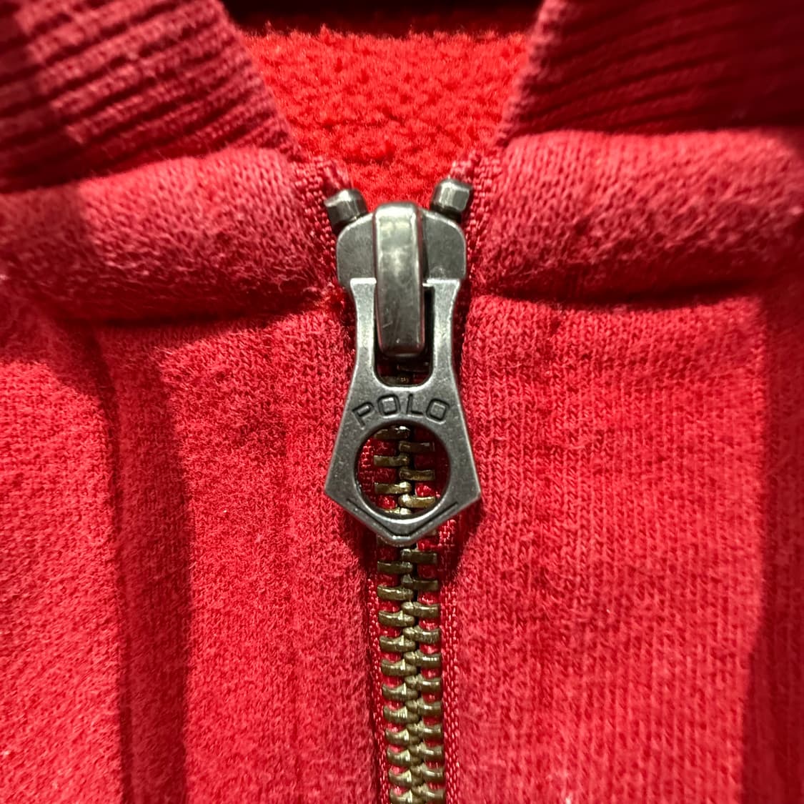 폴로 빅포니 레드 후드집업 상품이미지4