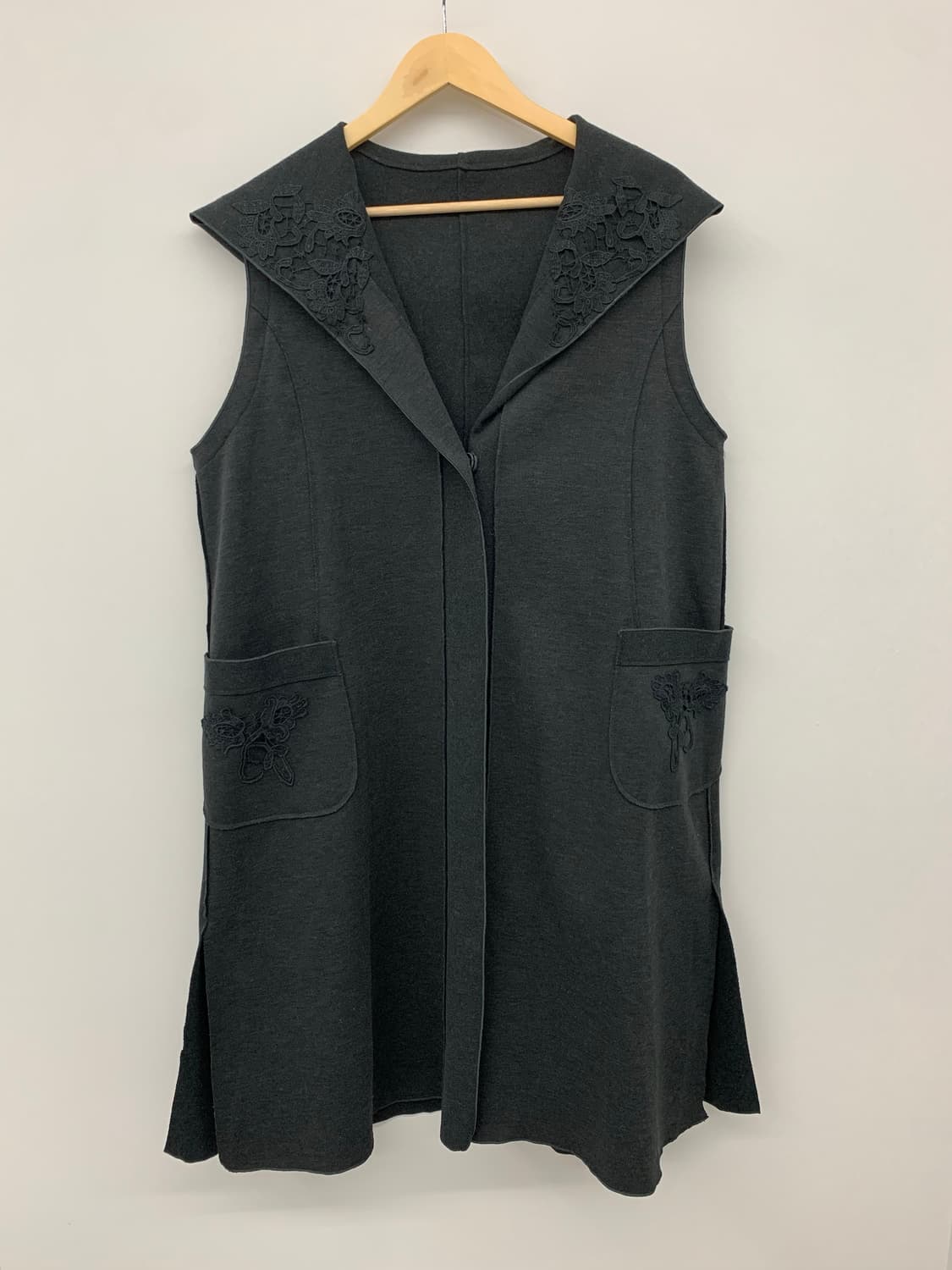 재패니즈 후드 롱 베스트 상품이미지5