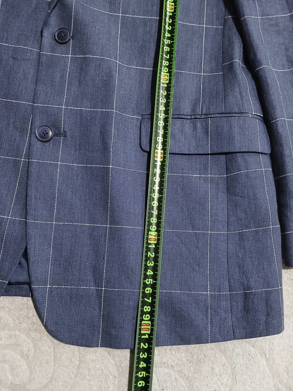 *타미힐피거 윈도우페인 체크 자켓 XL 상품이미지9