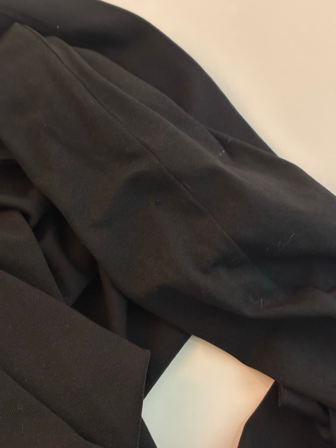 디젤 컷아웃 로고 블랙 롱슬리브티 상품이미지6