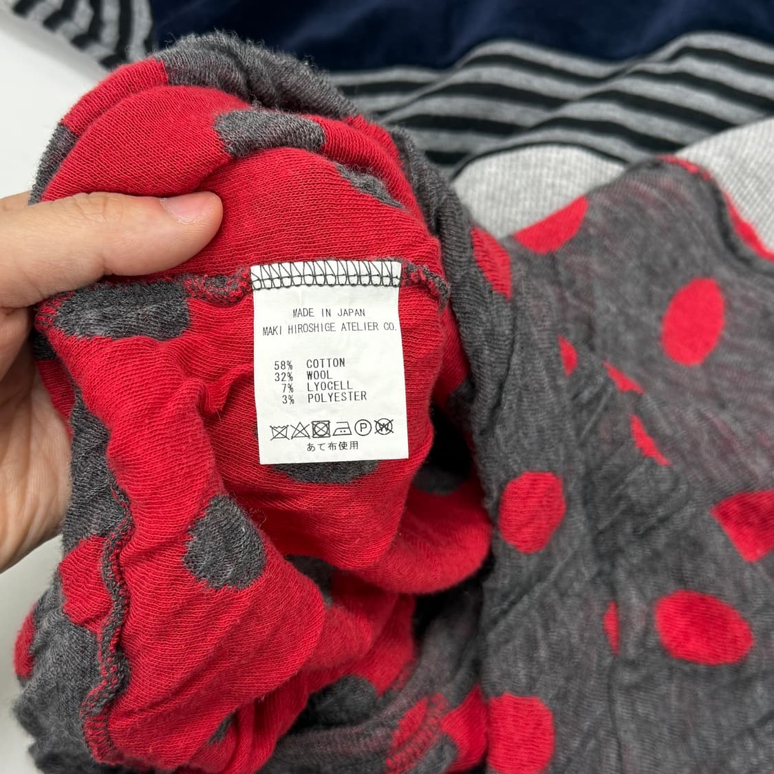 Gomme mixed cardigan 상품이미지9