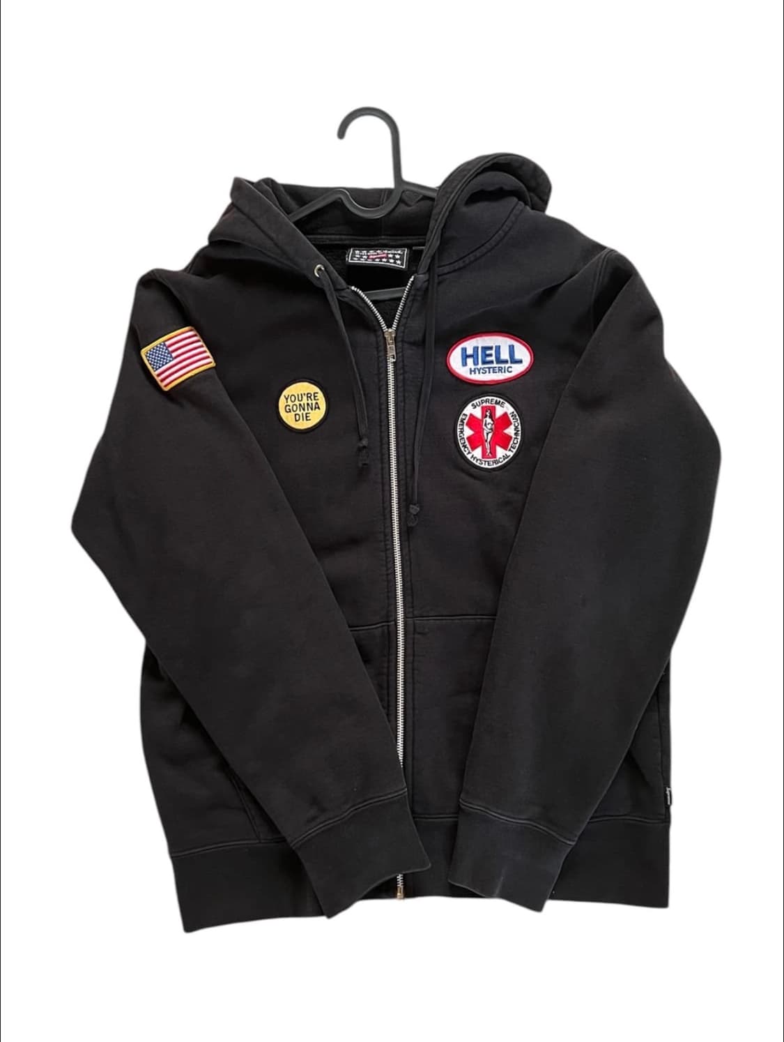 슈프림 x 히스테릭 글래머 17FW 후드집업 상품이미지1