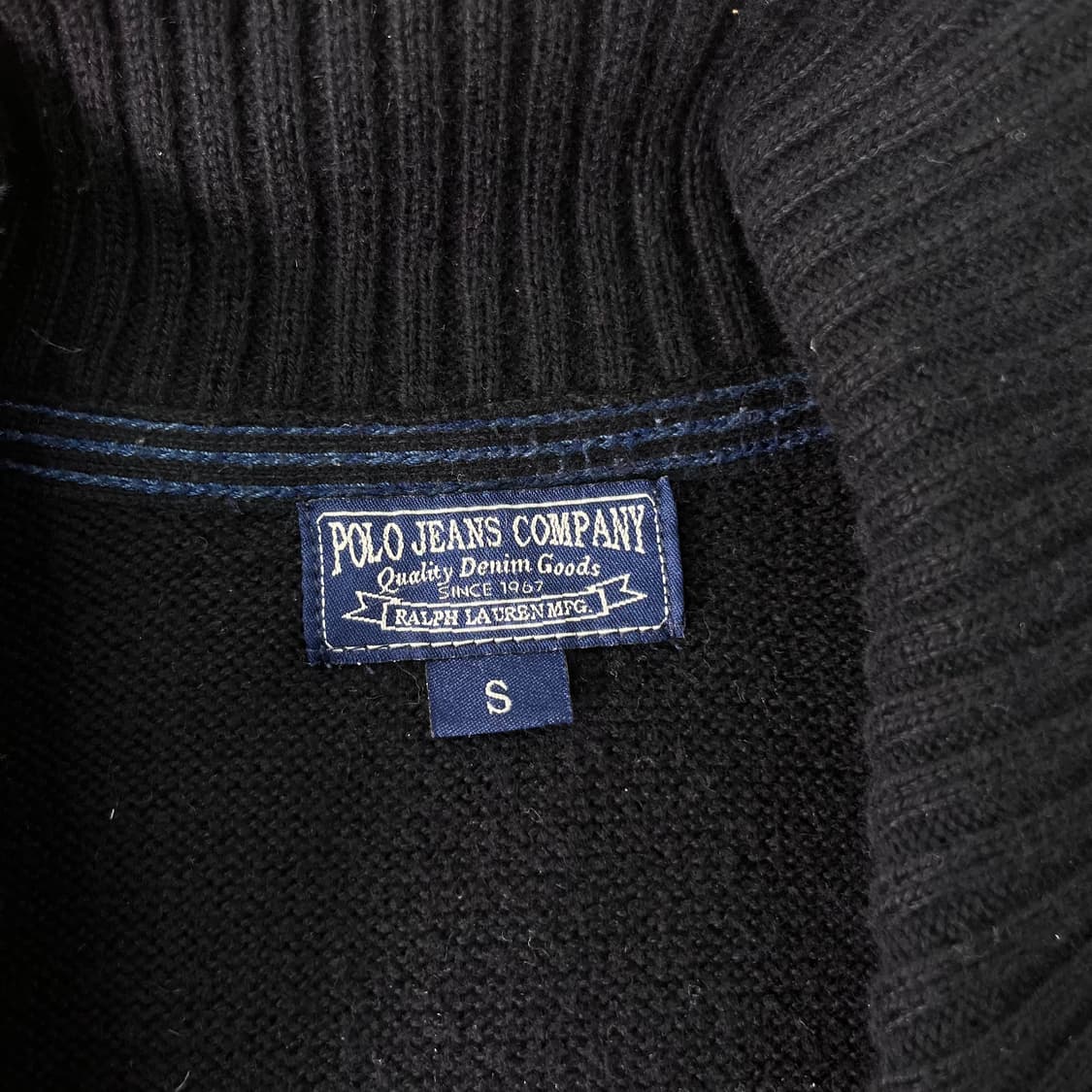 95 폴로랄프로렌 진스 니트 집업 상품이미지3