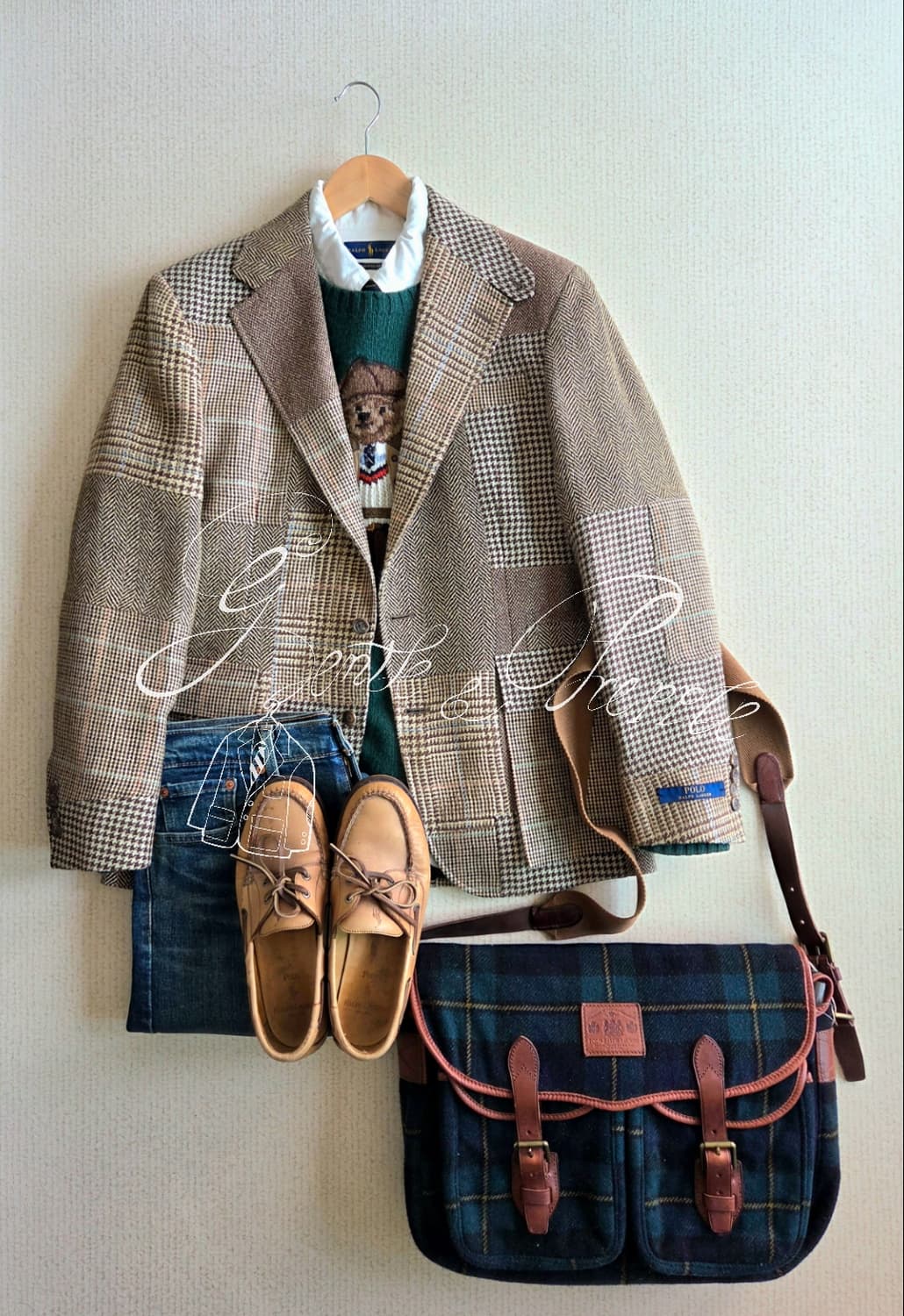 폴로 랄프로렌 RL67 패치워크 자켓 상품이미지1