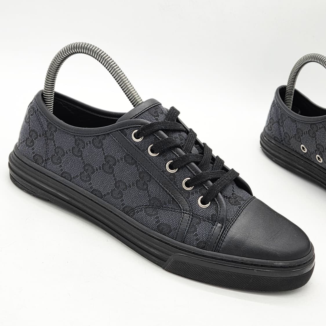  구찌 우먼스 GG 로우탑 스니커즈 블랙 (39)  상품이미지5