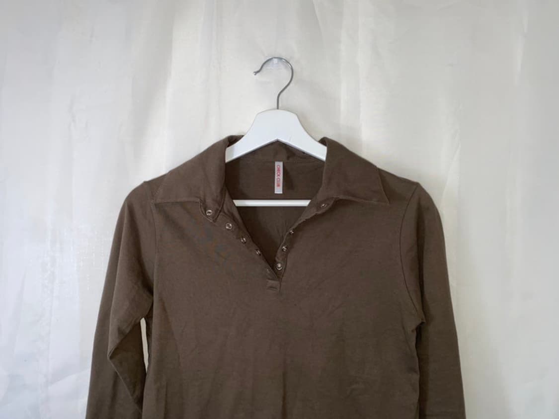 10. khaki botton T 상품이미지2