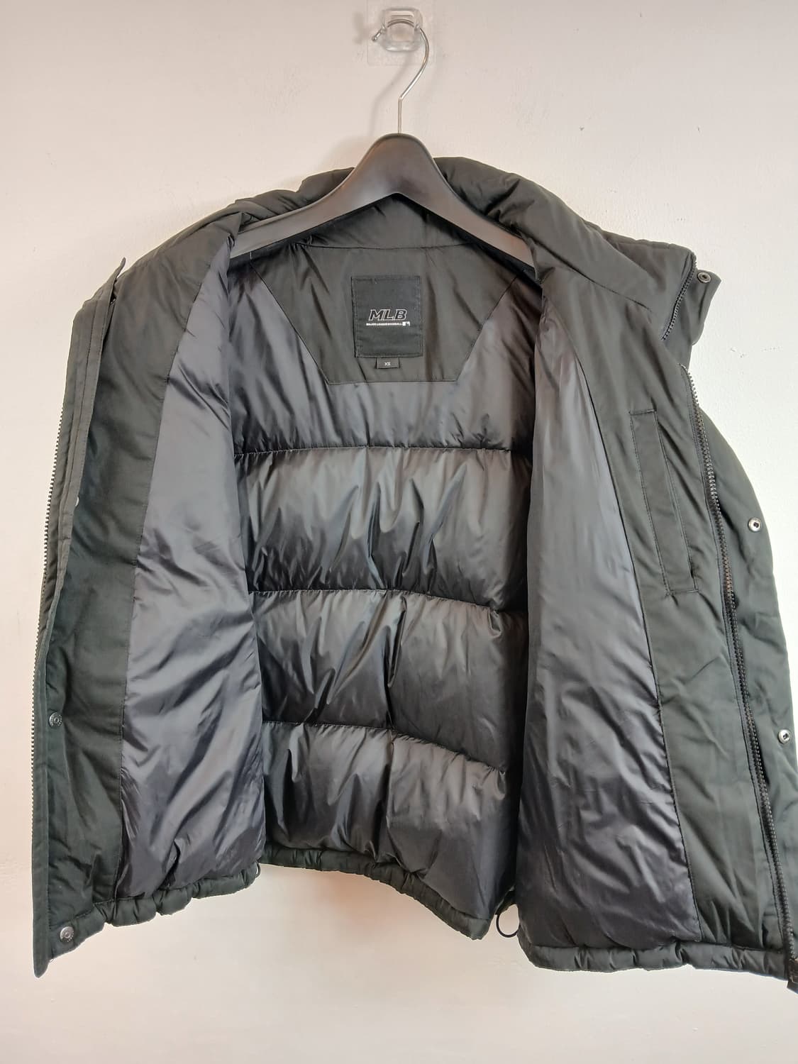 MLB NY 패딩 블랙 85 XS 새제품급 상품이미지6