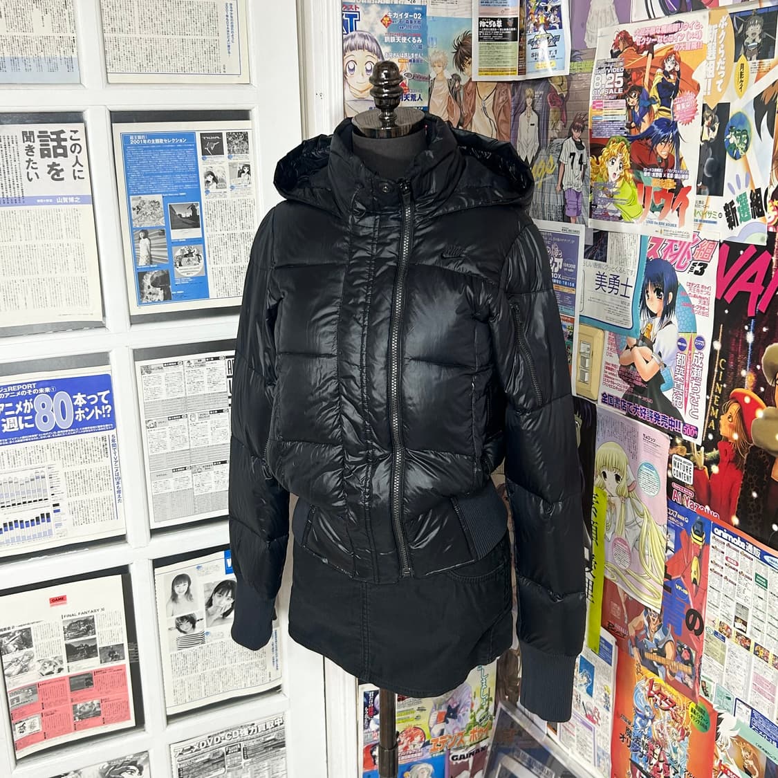 나이키 Y2K 구스다운 걸스 후드 패딩 상품이미지2