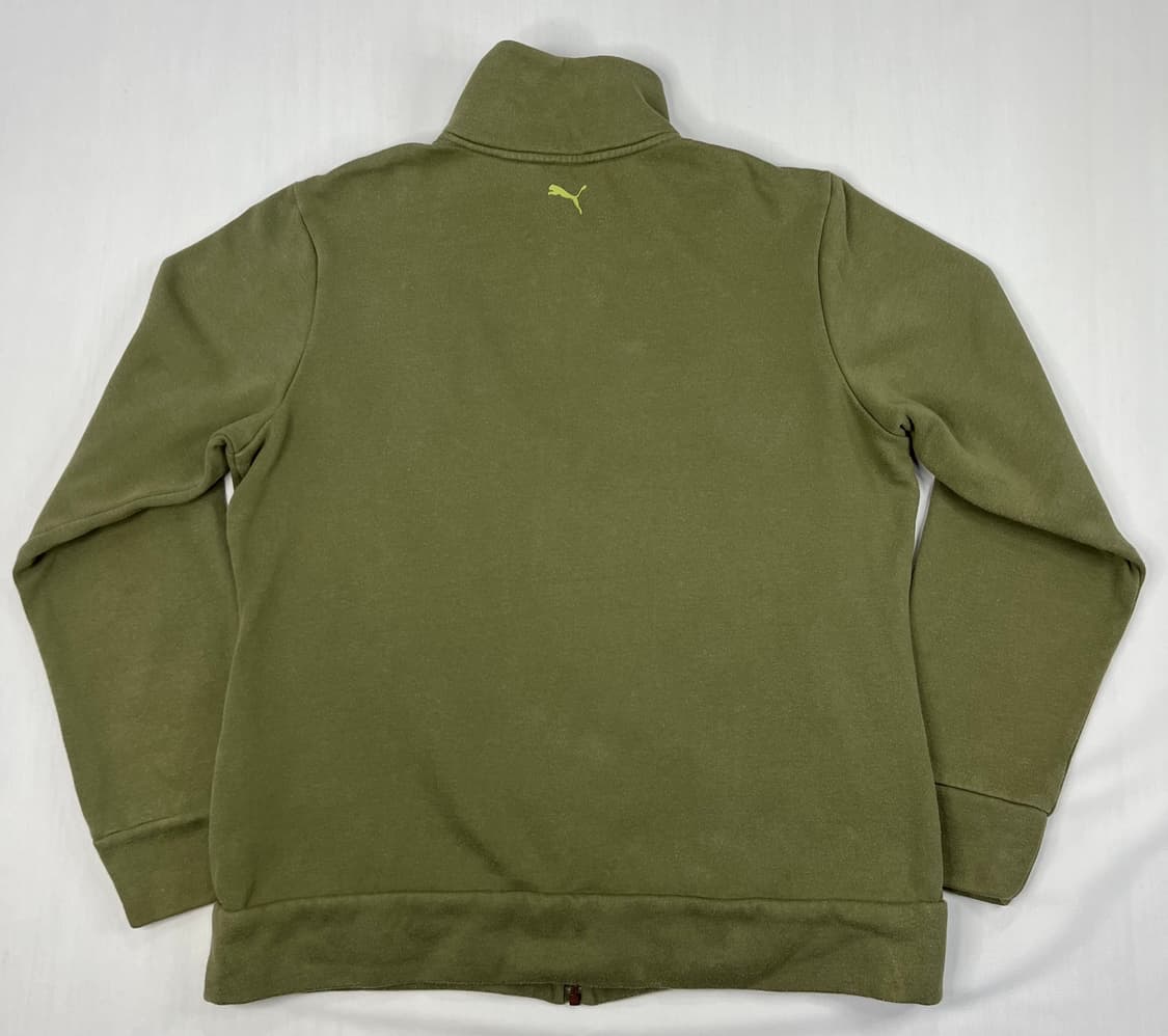 푸마 올리브색 집업 자켓 상품이미지2