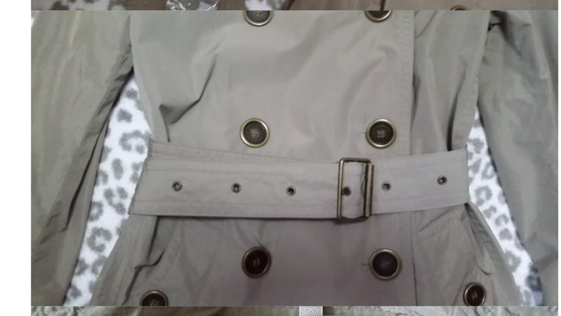 버버리 발모랄 타프타 트렌치 정품 윤은혜 uk4 us2  상품이미지4
