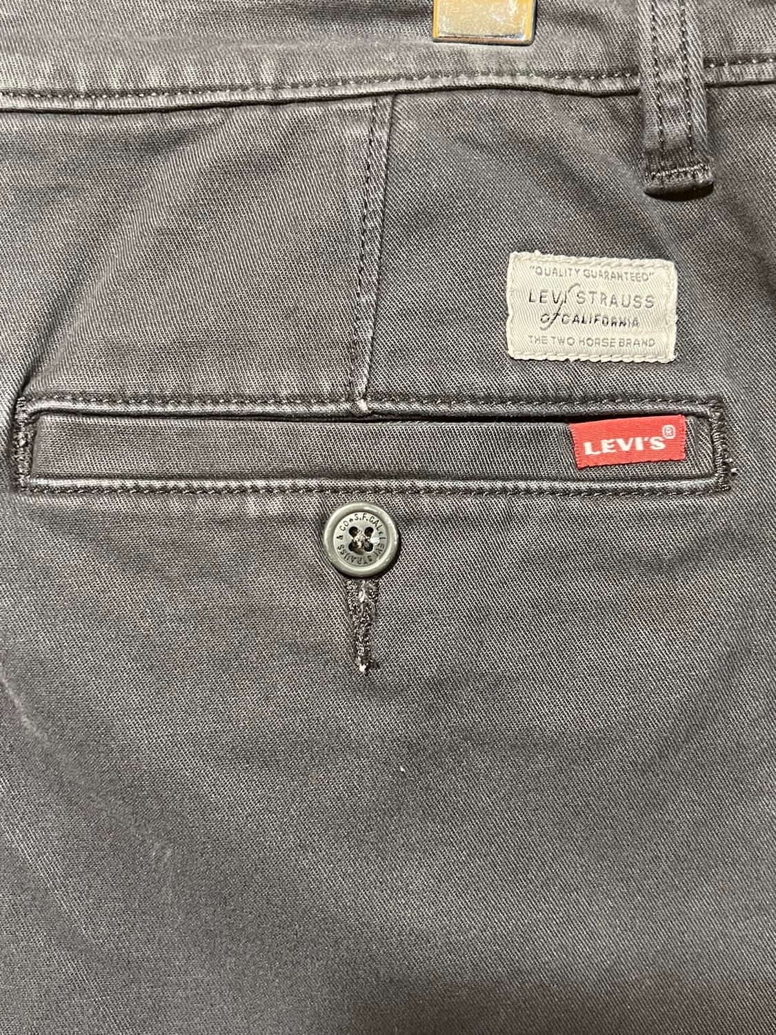 [33x30] 리바이스 XX 치노 스탠다드 테이퍼 팬츠 슬랙스 면바지 상품이미지7