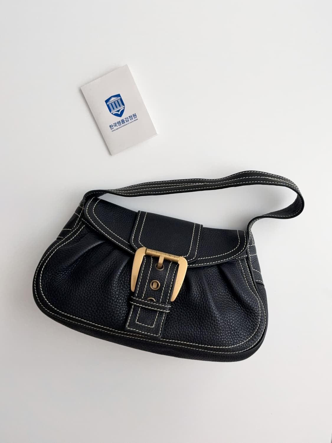 셀린느 레더 호보백 상품이미지2