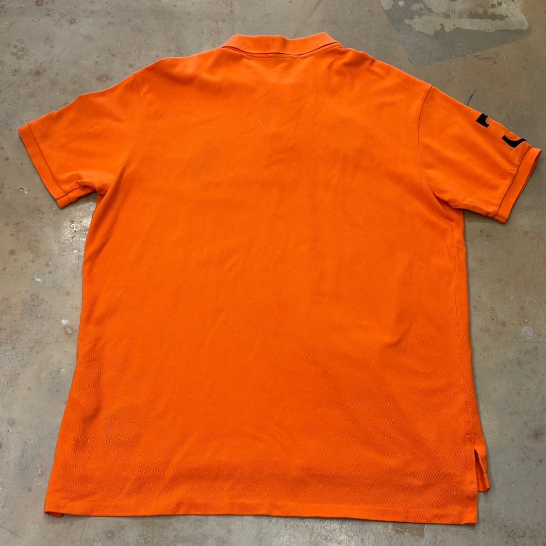 XL 폴로랄프로렌 빅포니 오렌지 카라반팔티 상품이미지3