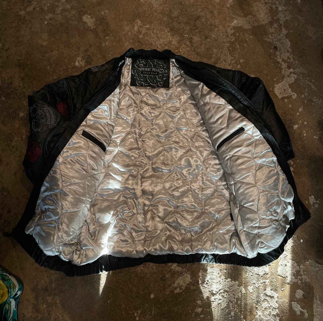Desertwell 스컬 가죽 자켓 (115) 상품이미지5