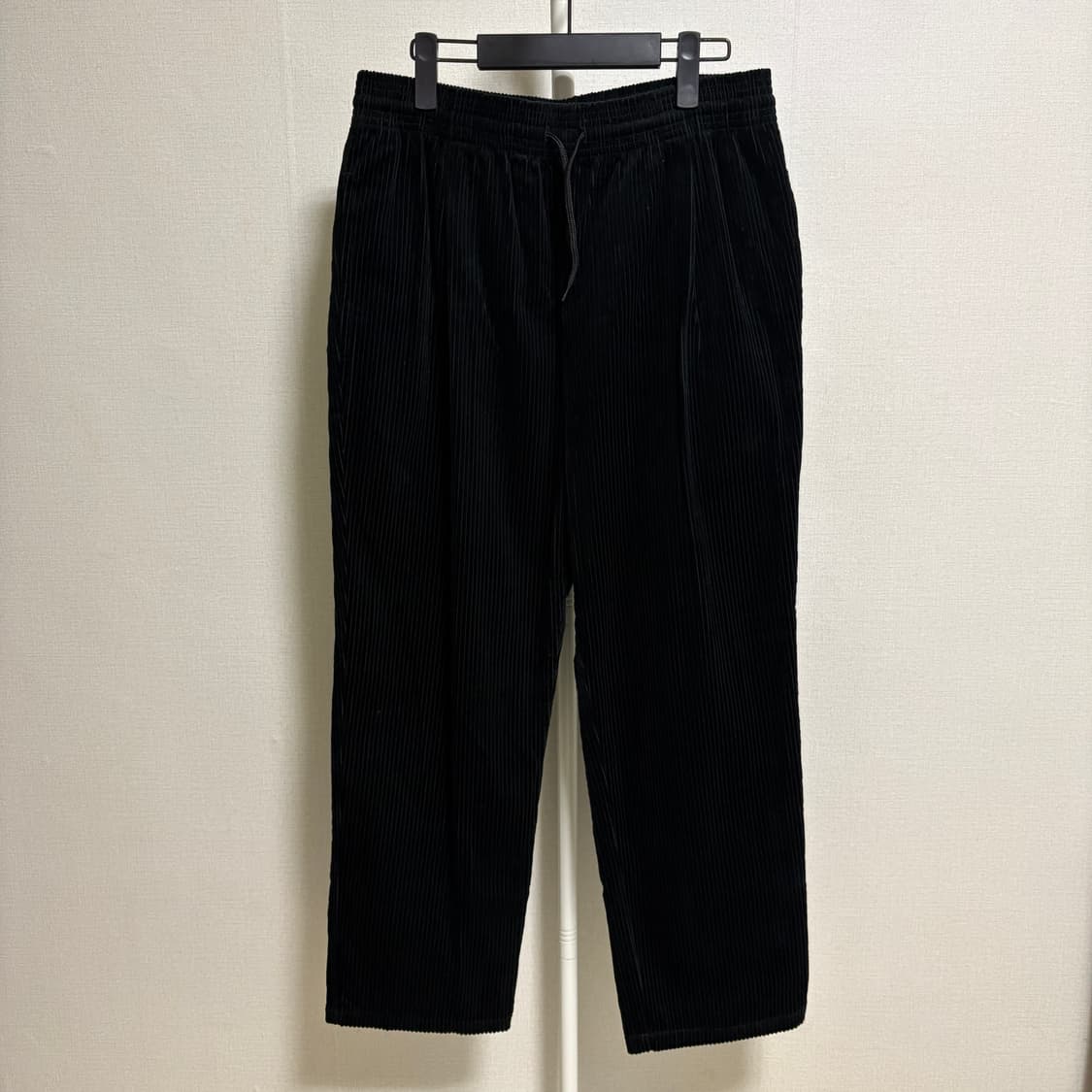 프릭스스토어 밴딩 코듀로이 이지 팬츠 / 블랙, M(30~34) 상품이미지1