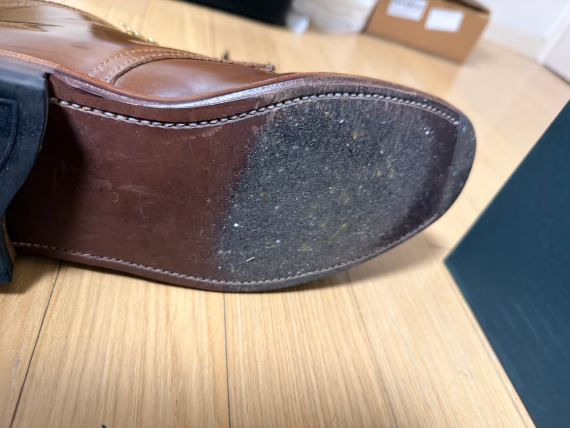 알든 위스키쉘 코도반 부츠 8D사이즈 상품이미지3