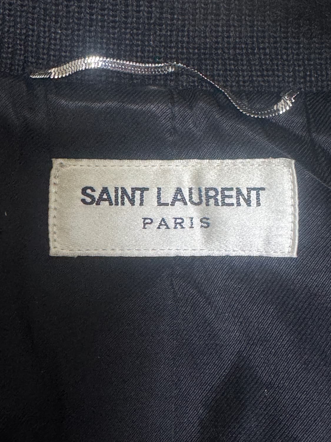 생로랑 테디자켓 버건디 상품이미지2