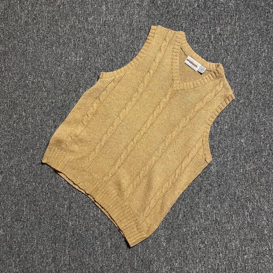 🌊McGregor Cable knit Vest 상품이미지1