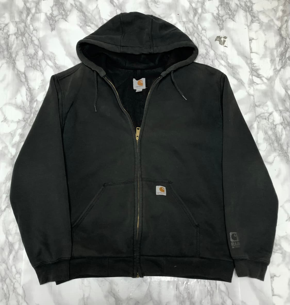 칼하트 써멀 후드집업 자켓 차콜그레이 상품이미지1