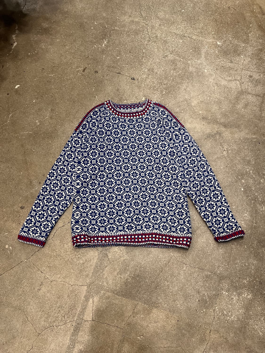 노르딕 패턴 스웨터 상품이미지1