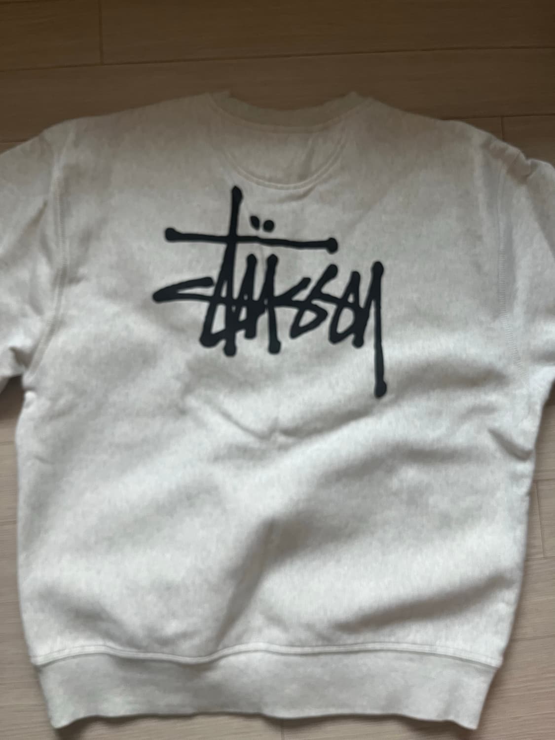 스투시 맨투맨 에쉬헤더 상품이미지2