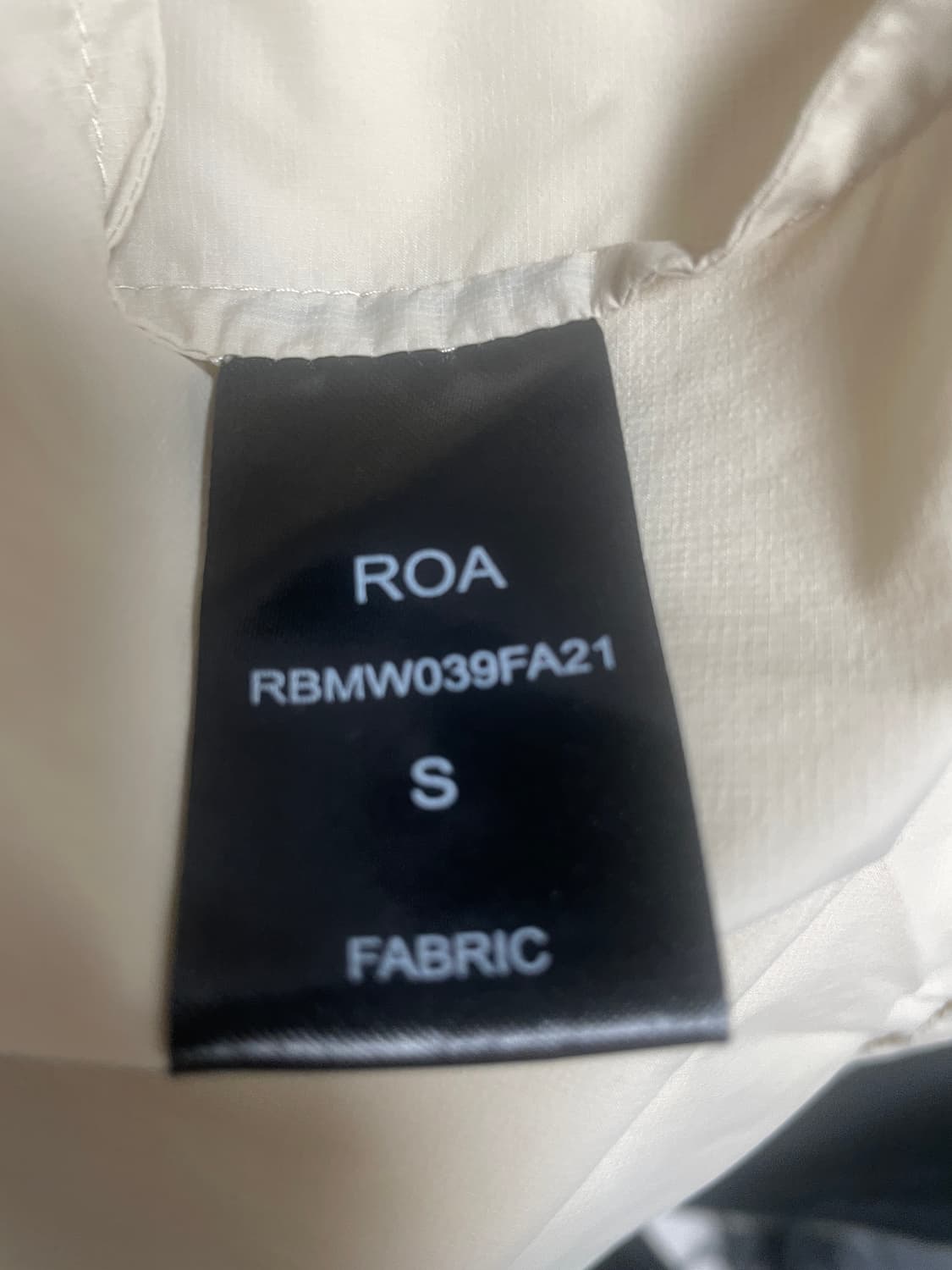 로아 하이킹 ROA 바람막이 윈드브레이커 상품이미지8