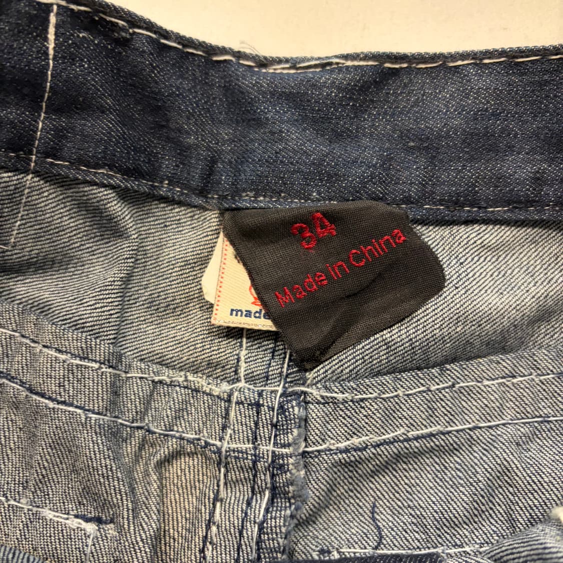 [34x33] 트루릴리젼 조이 스티치 데님 팬츠 청바지 D858 상품이미지8