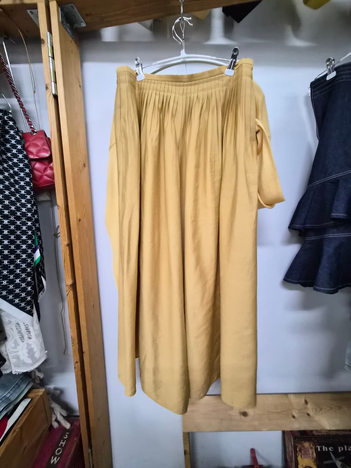 돌체비타 보트넥 니트. 레이온 와이드팬츠 상품이미지7