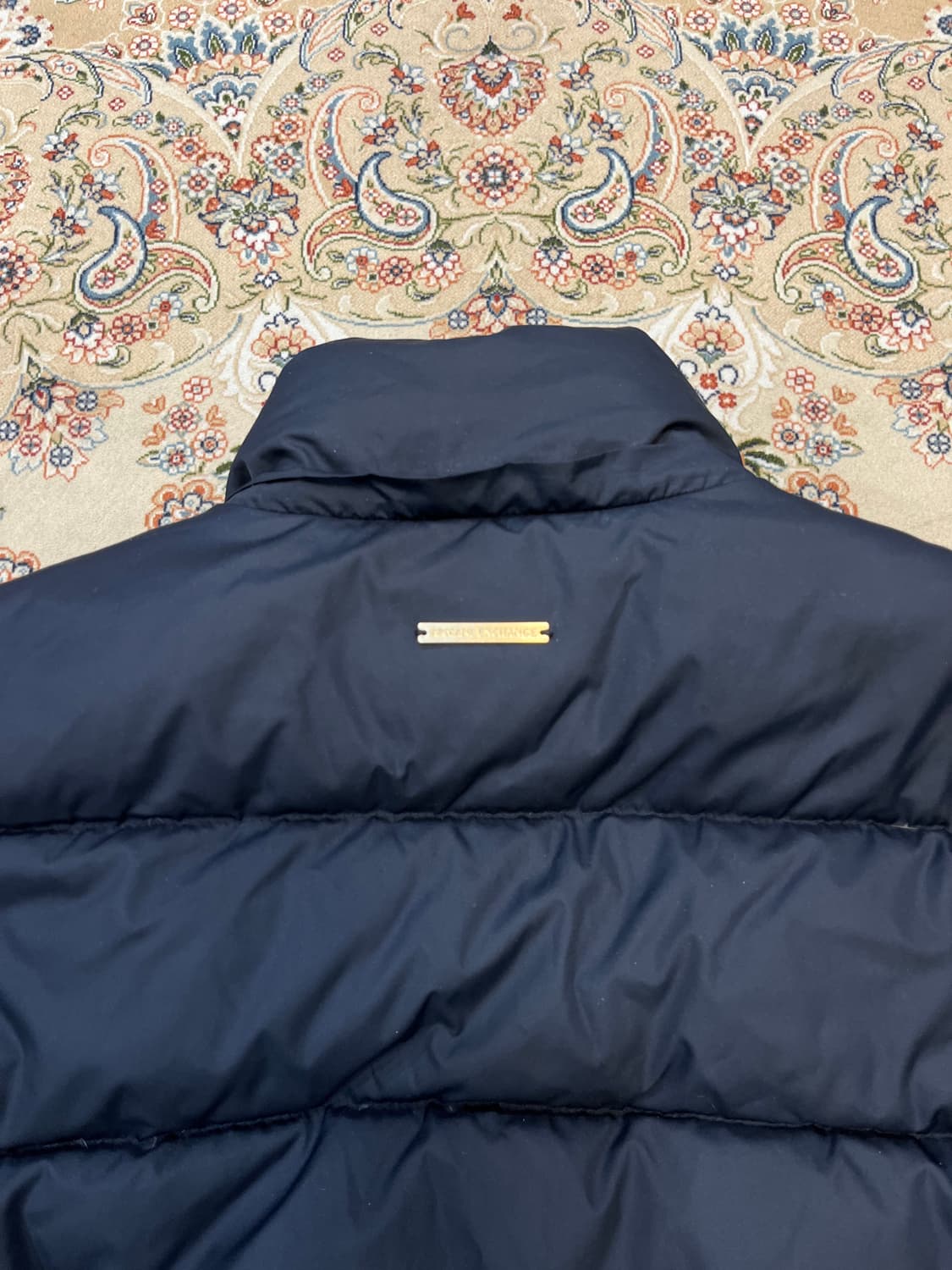 아르마니 익스체인지 패치로고 덕다운 롱패딩 상품이미지10